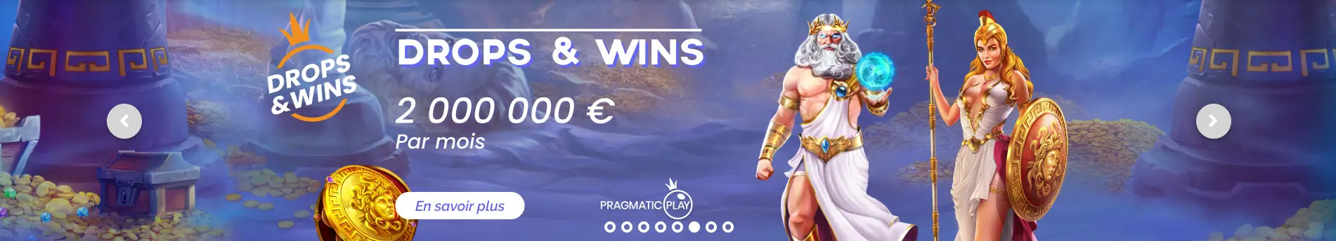 Drop and Wins SPACE FORTUNA CASINO