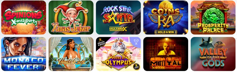 SPACE FORTUNA CASINO Machines à sous classiques