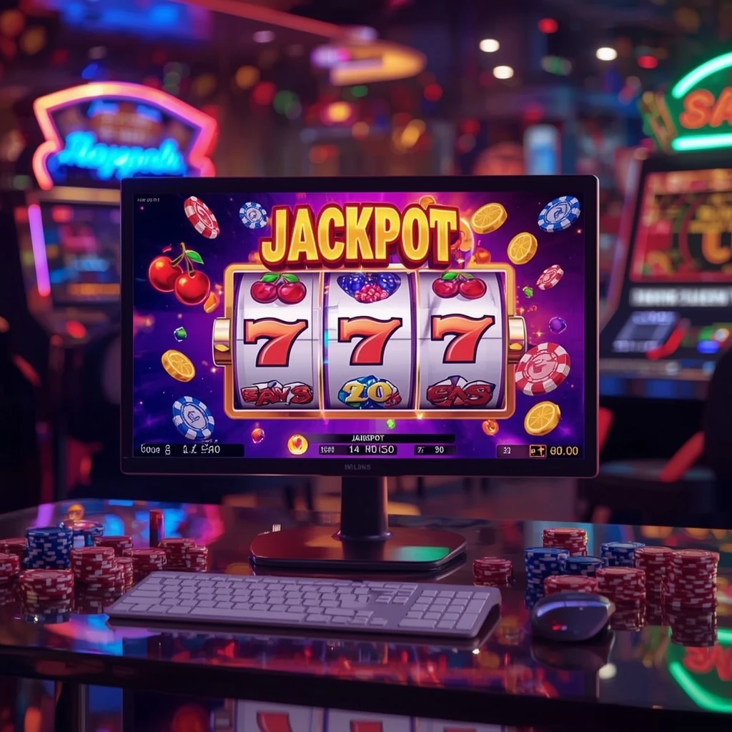 machines à sous sur le moniteur SPACE FORTUNA CASINO